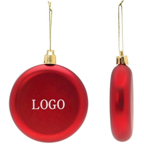 Flat Round Shatterproof Ornaments 4