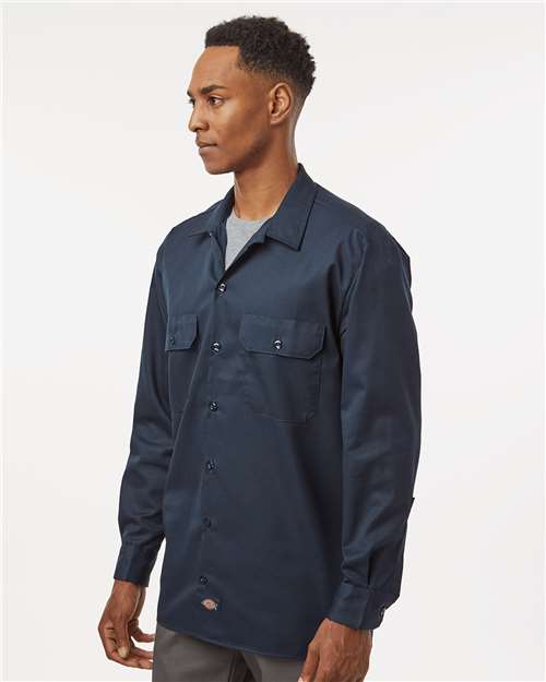 Men's Tall Long Sleeve Work Shirt - 5574T 10