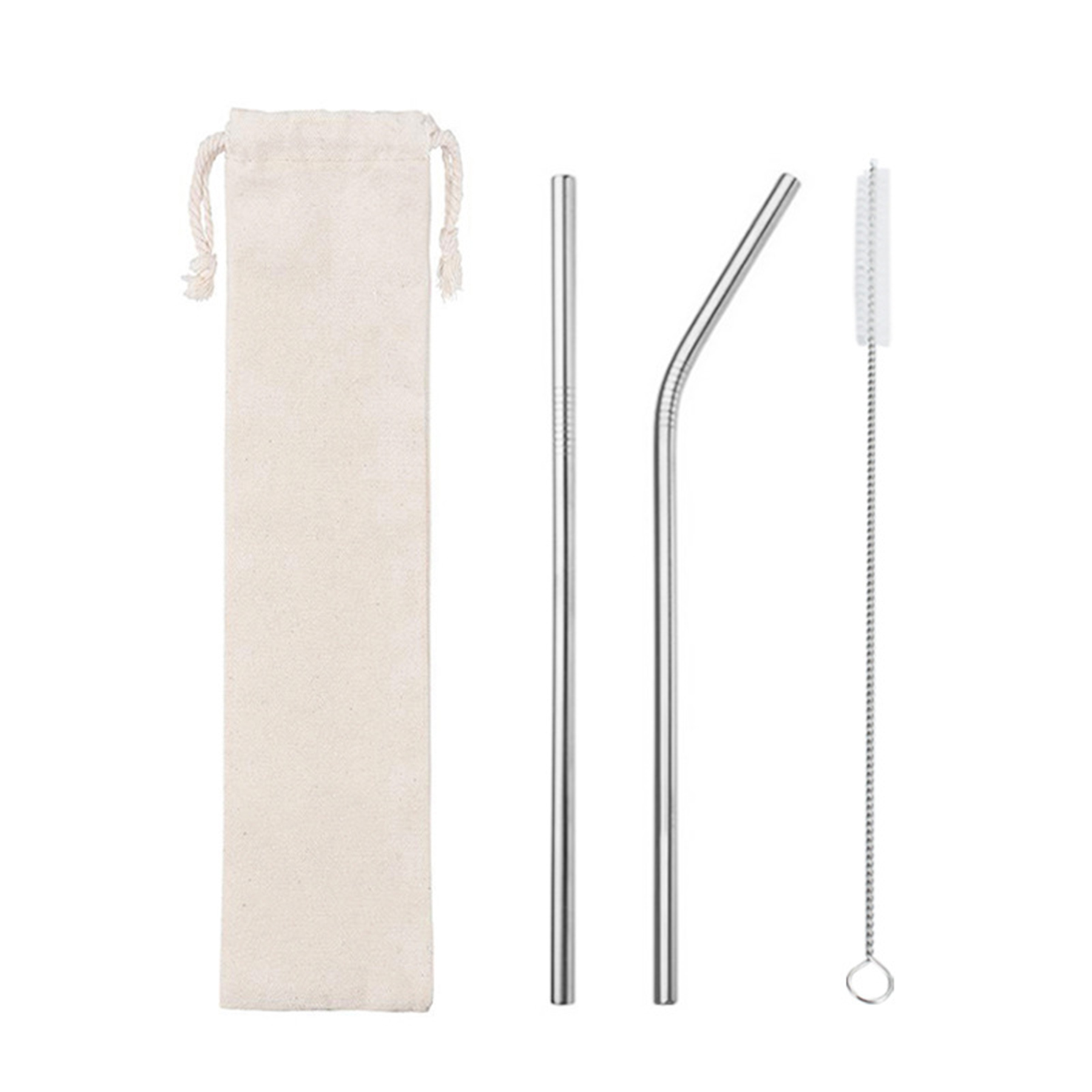 Reusable Straws With cleaning brush 3