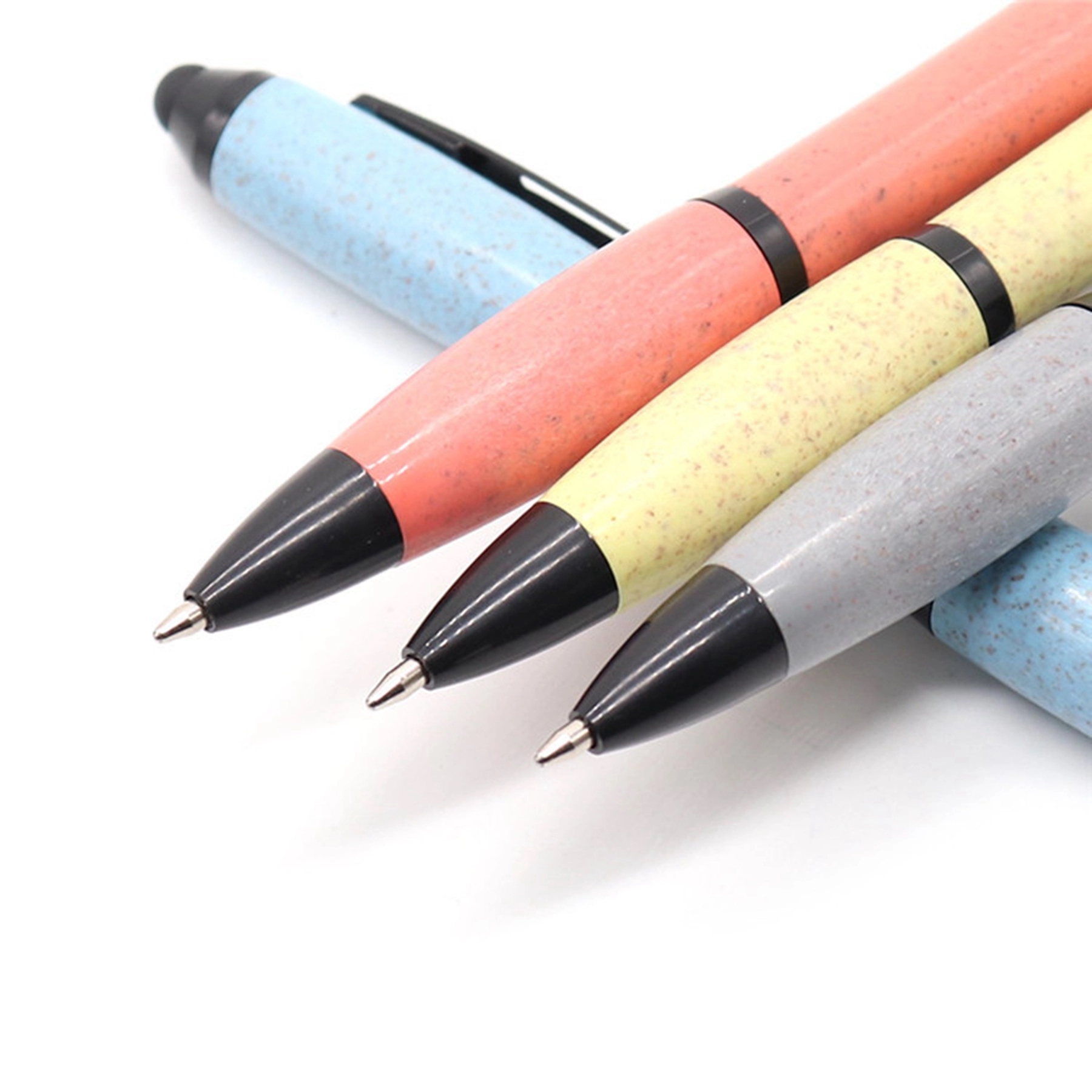 Biodegradable Gourd Shaped Wheat Straw Ballpoint Pen 5