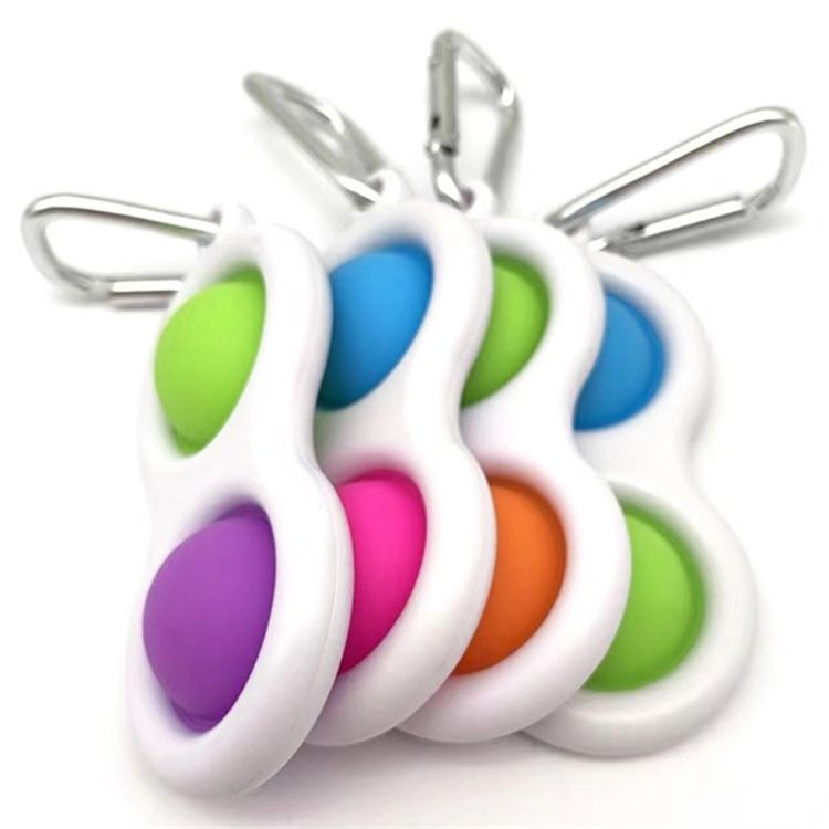 Bubble Popper Fidget Toy Keychain 2