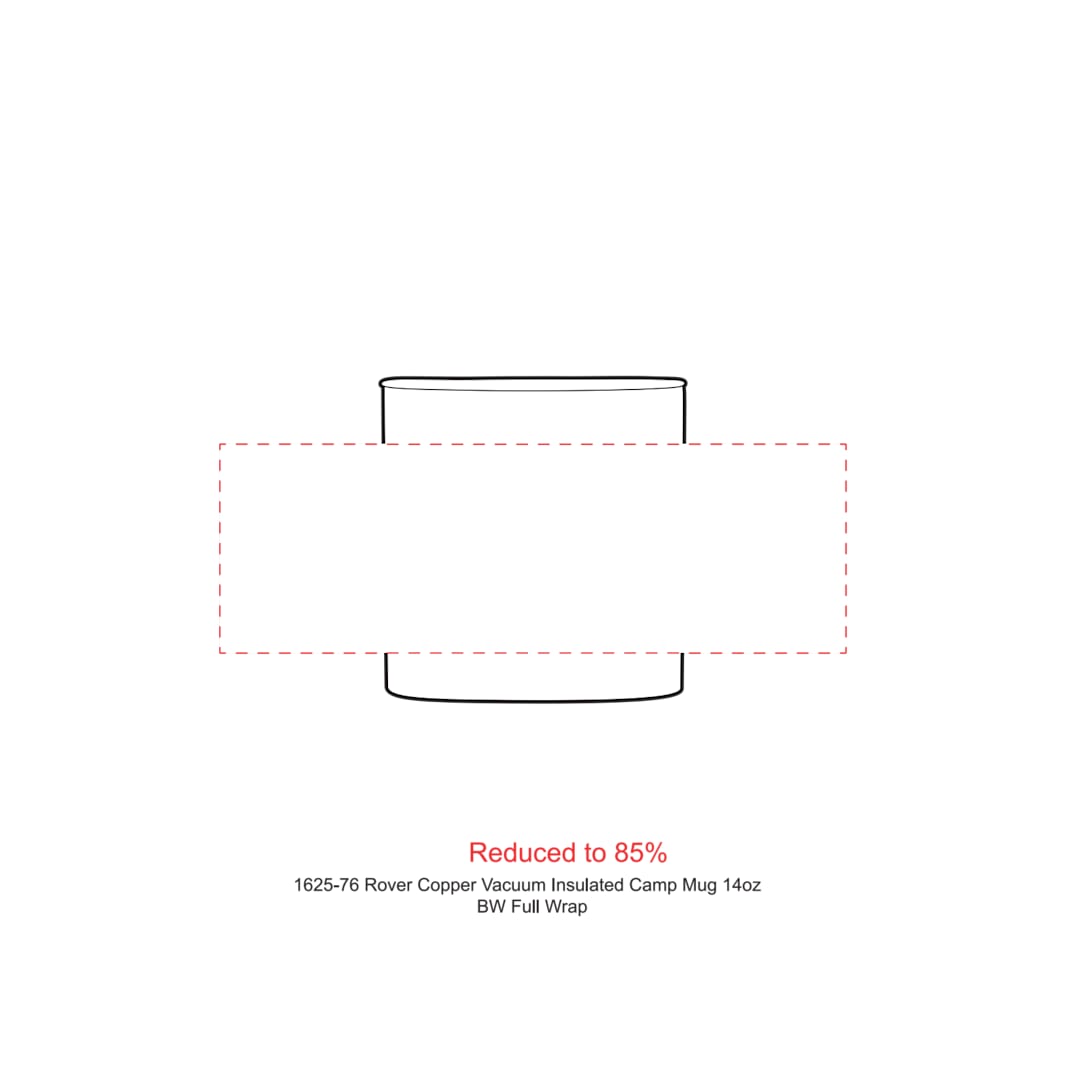 Rover Copper Vac Camp Mug 14oz – Powder coated 44