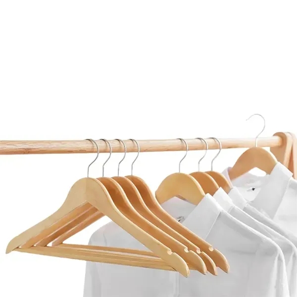 Wooden Clothes Hanger - Natural Finish 8
