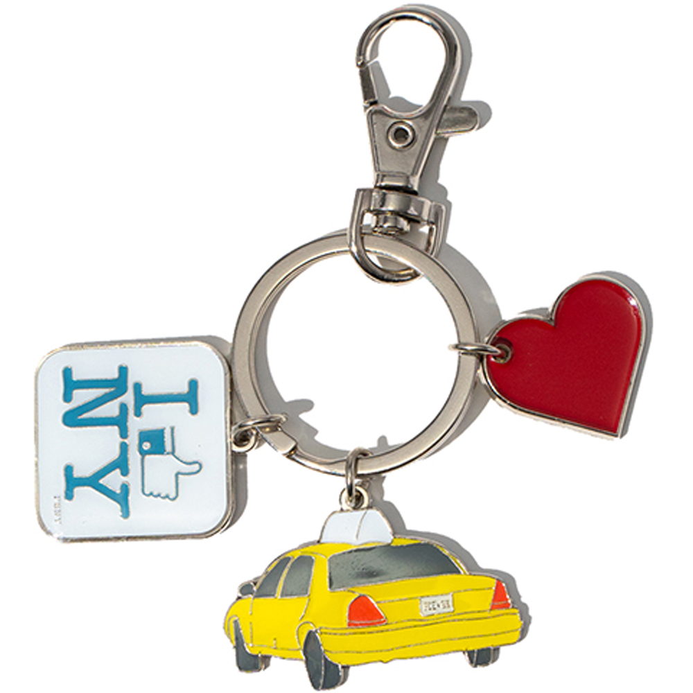 Diestruck Charm Keychain: 3 Charms 1