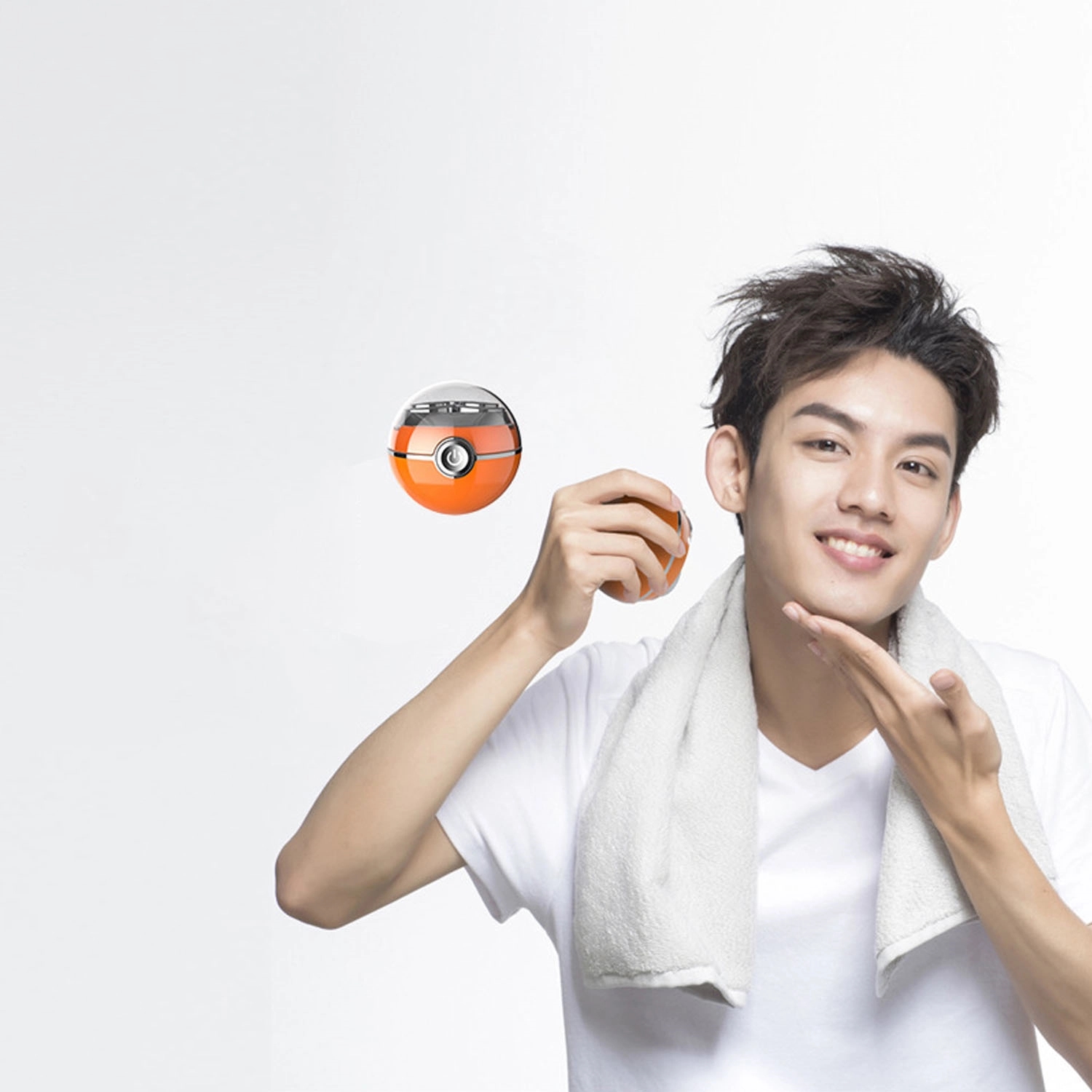 Electric 4D Floating Rotary Shaver W/ Multi-Function Razor 3