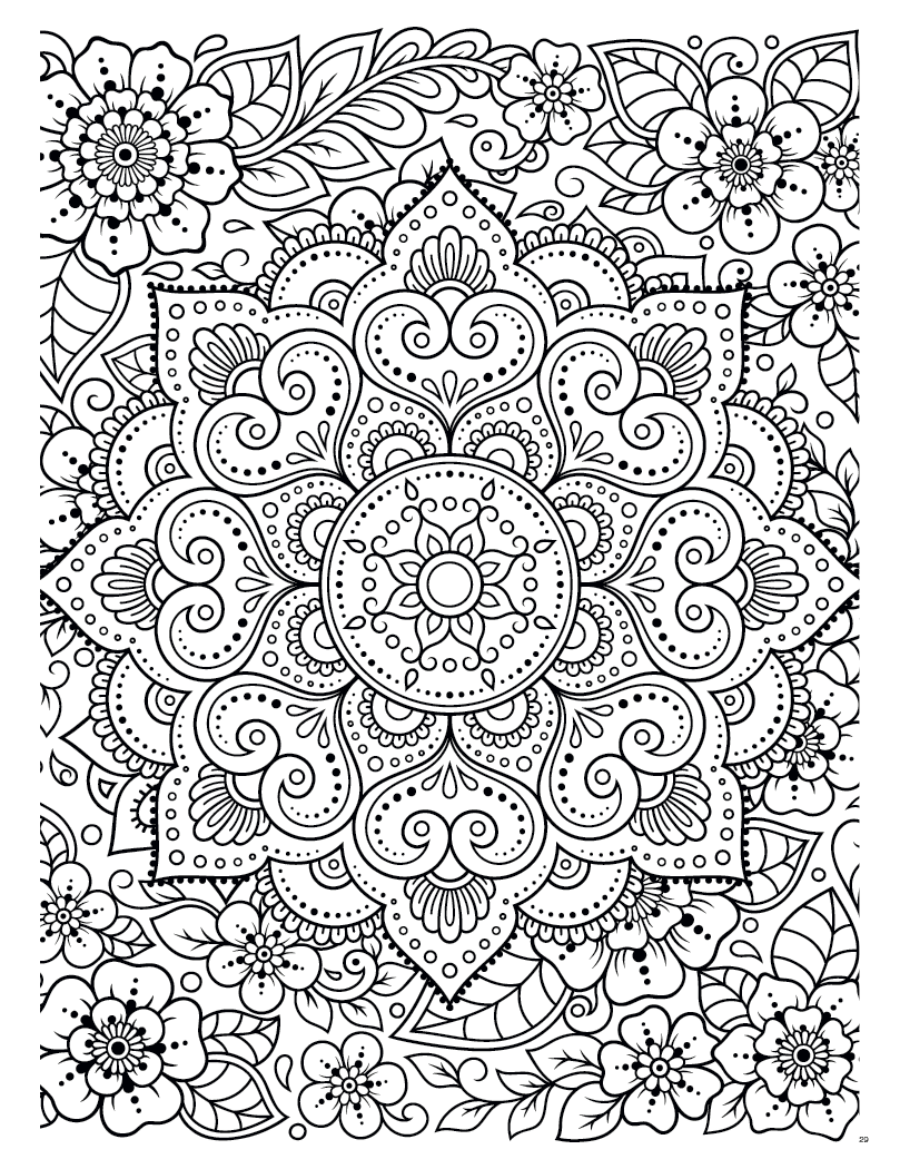 Good Value™ Adult Coloring Book Planner 10