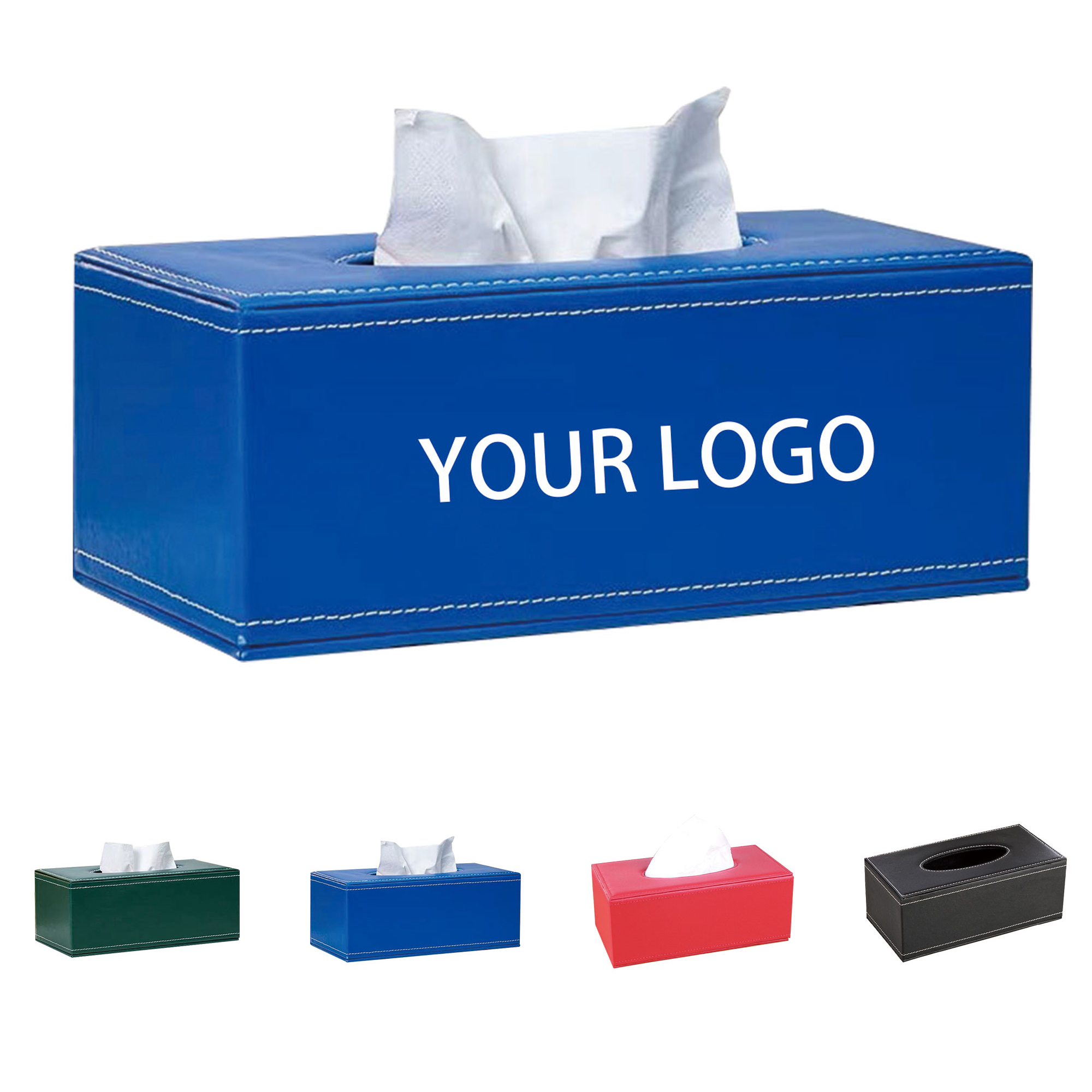 Premium Leather Dispenser Container 2