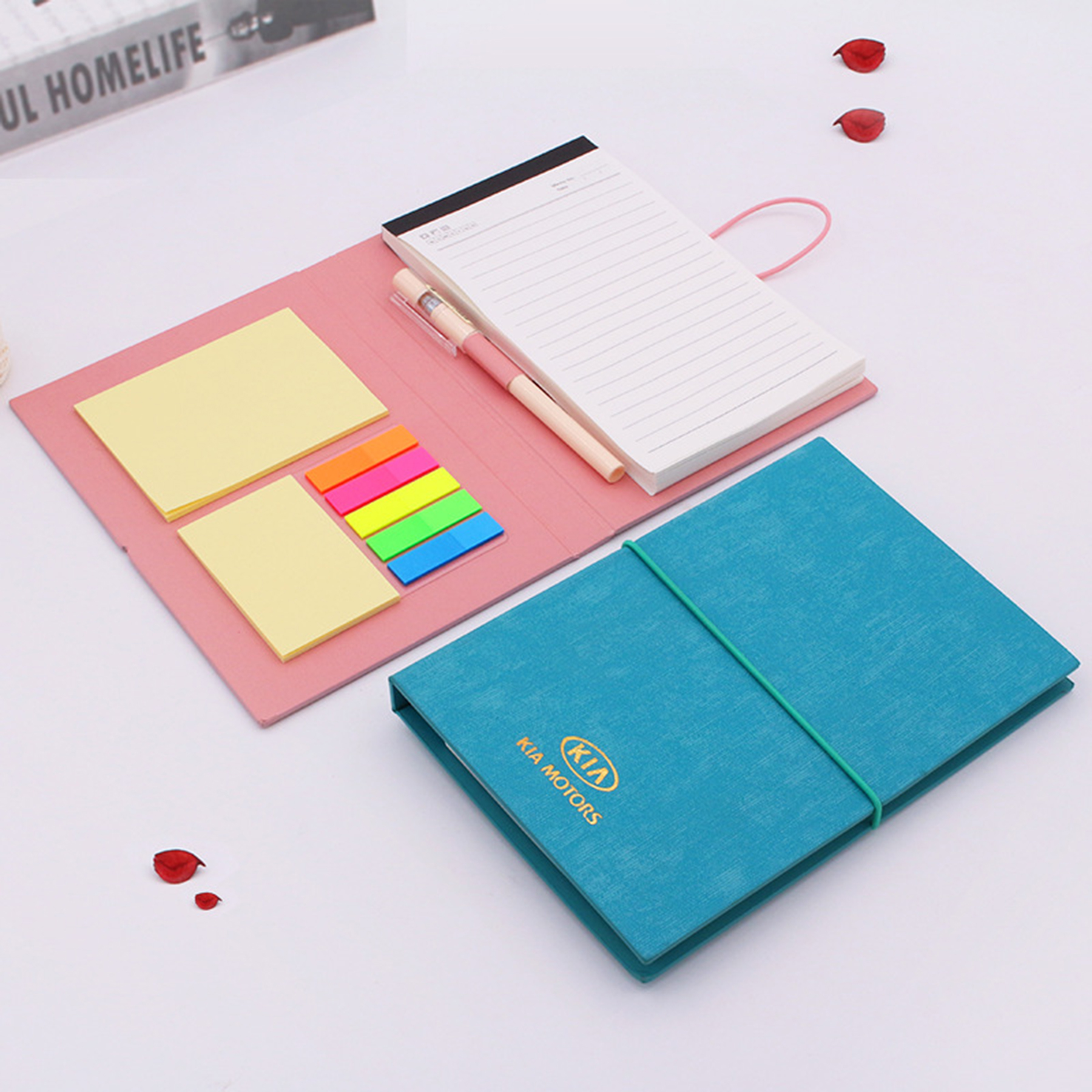 Multi-Functional Note Book With Sticky And Pen 4