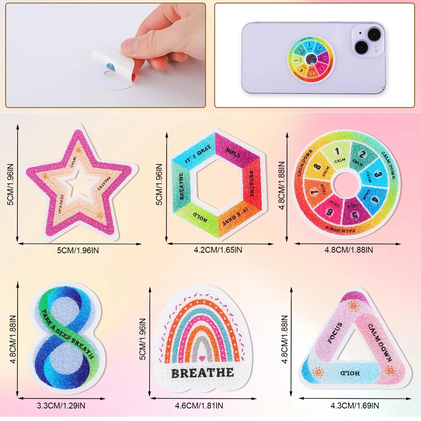 Anxiety Sensory Stickers 3