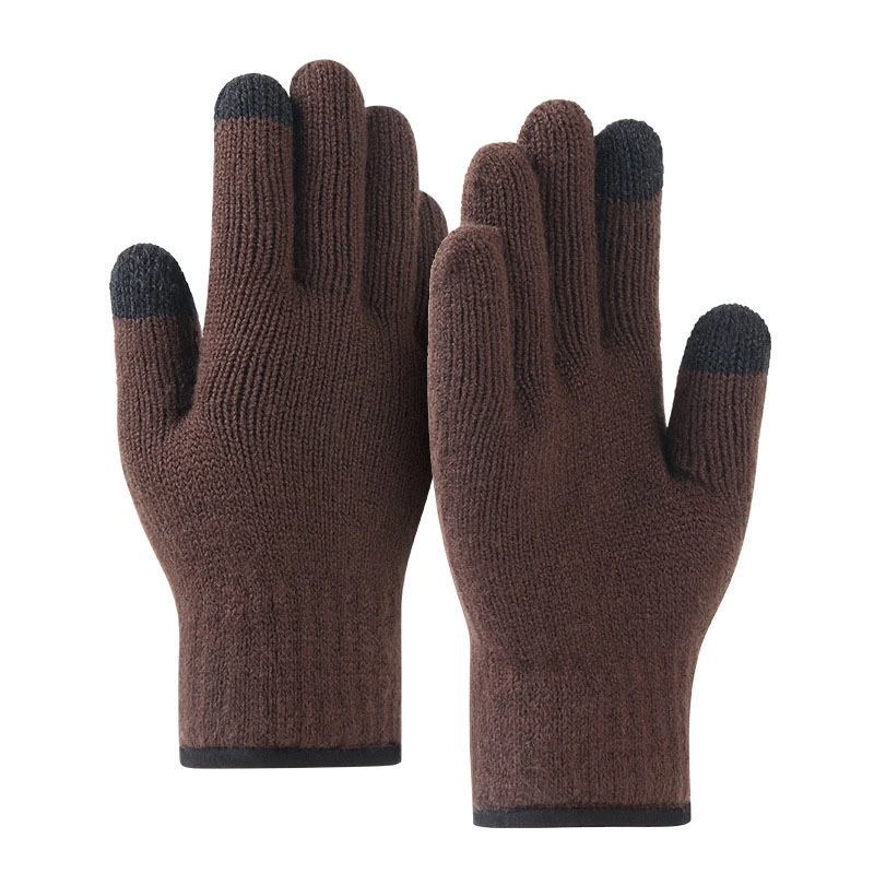 Touch Screen Warm Gloves With Thermal Soft Knit Lining 12