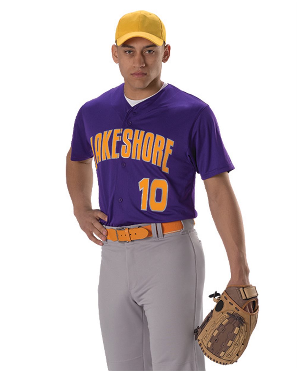 Youth Full Button Lightweight Baseball Jersey - 52MBFJY 23