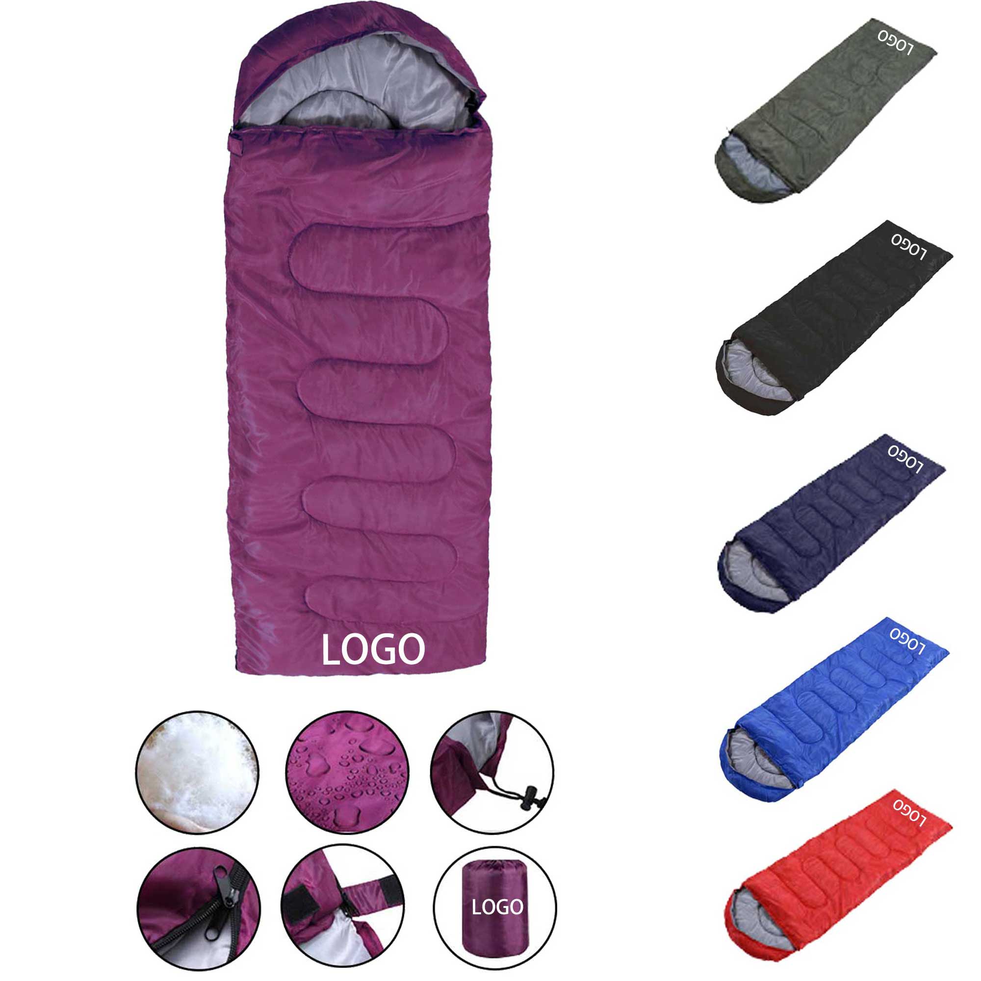 Portable Polyester Sleeping Bag for Camping 3