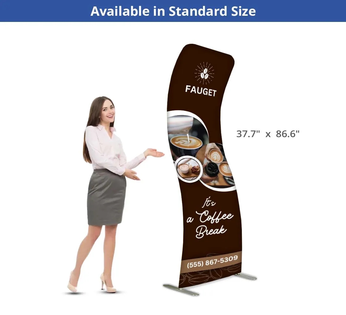 Fabric Display Stand S Shape - Hardware only 3