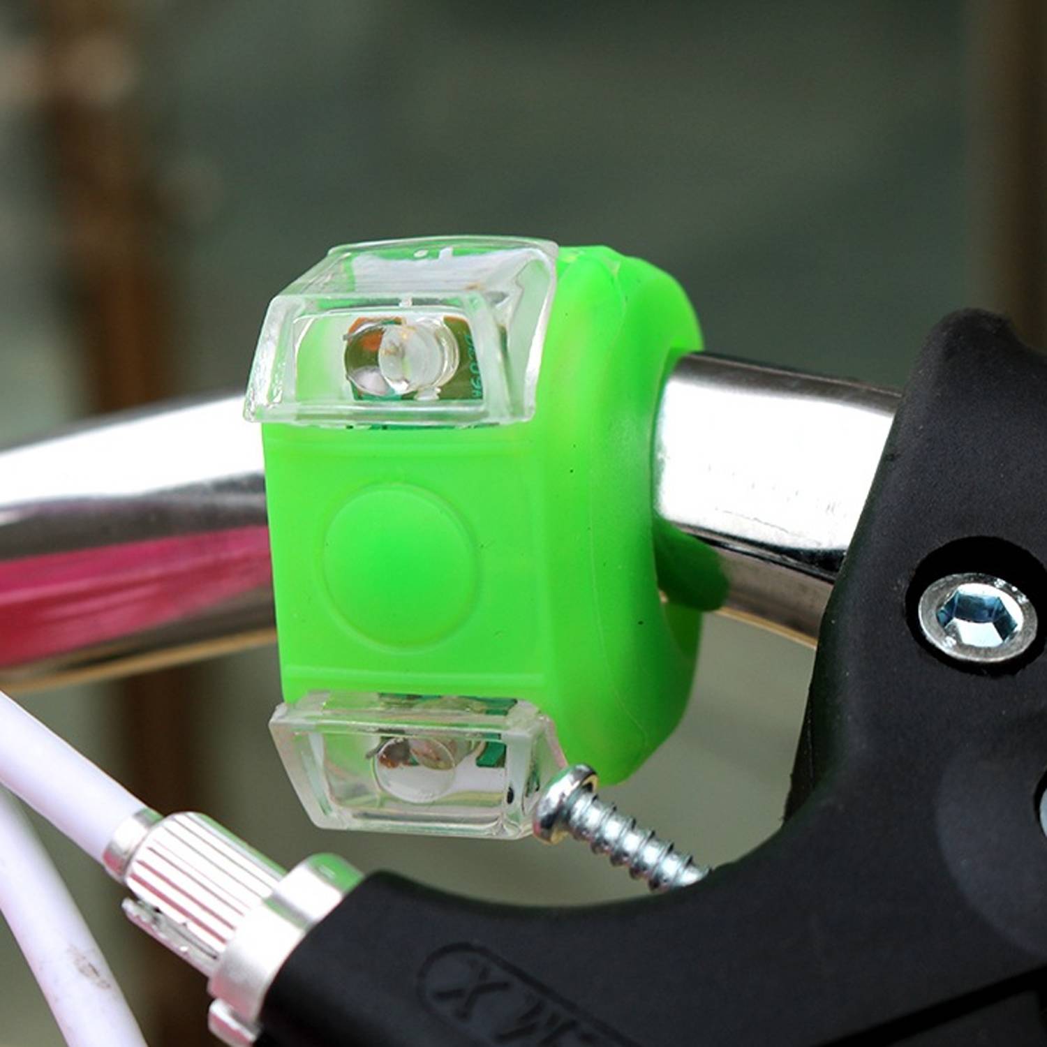 Silicone Safety Bicycle Tail Light 4