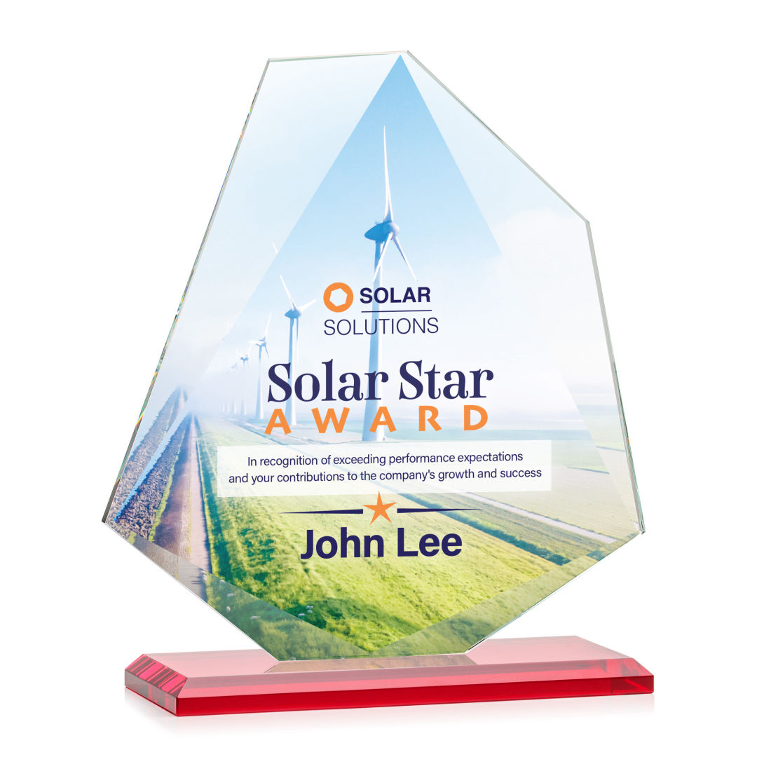 Picton VividPrint™ Award - Red 2