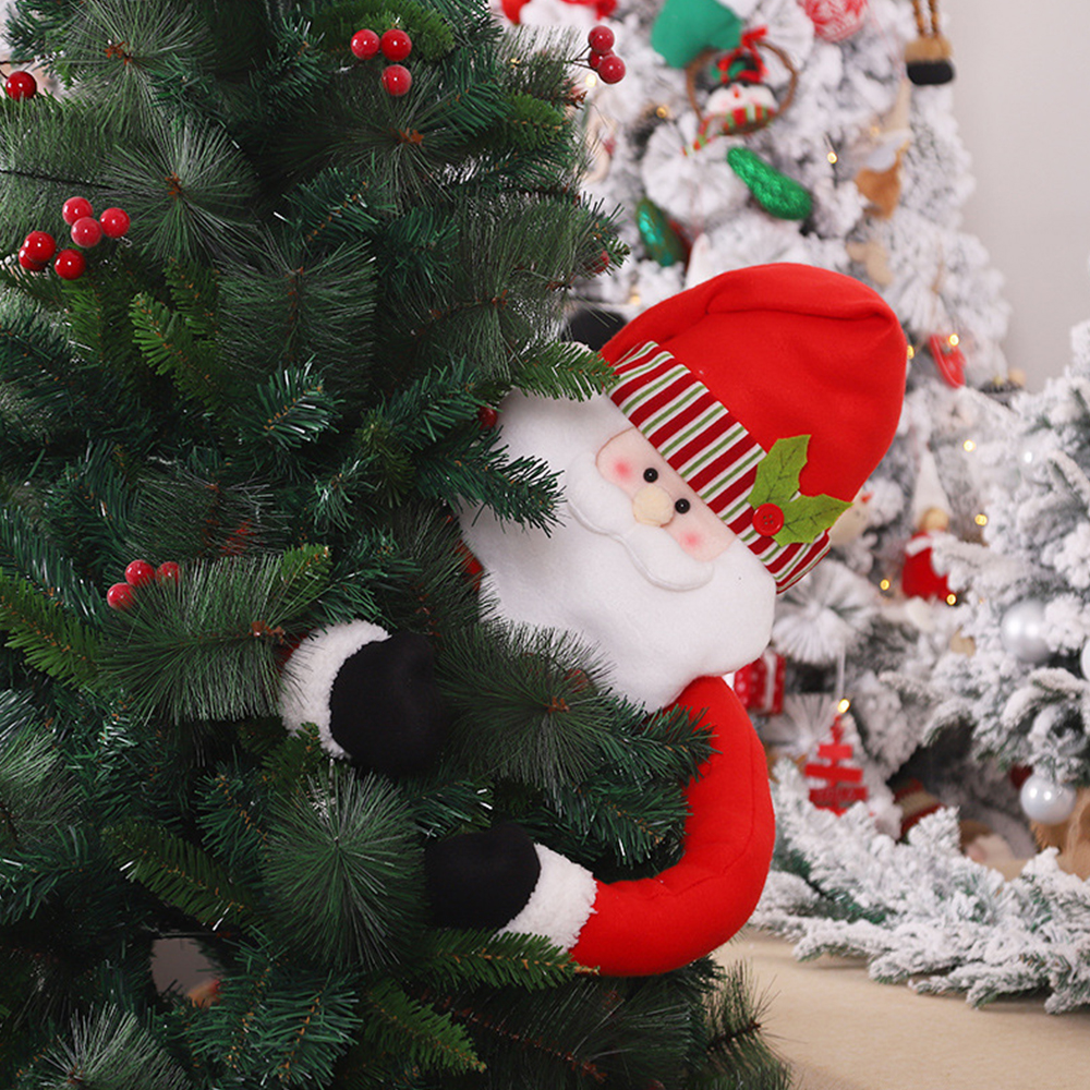 Christmas Tree Santa Claus Decorative Doll 4