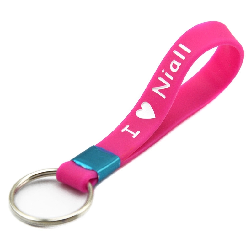 Silicone Wristband Keychain 2