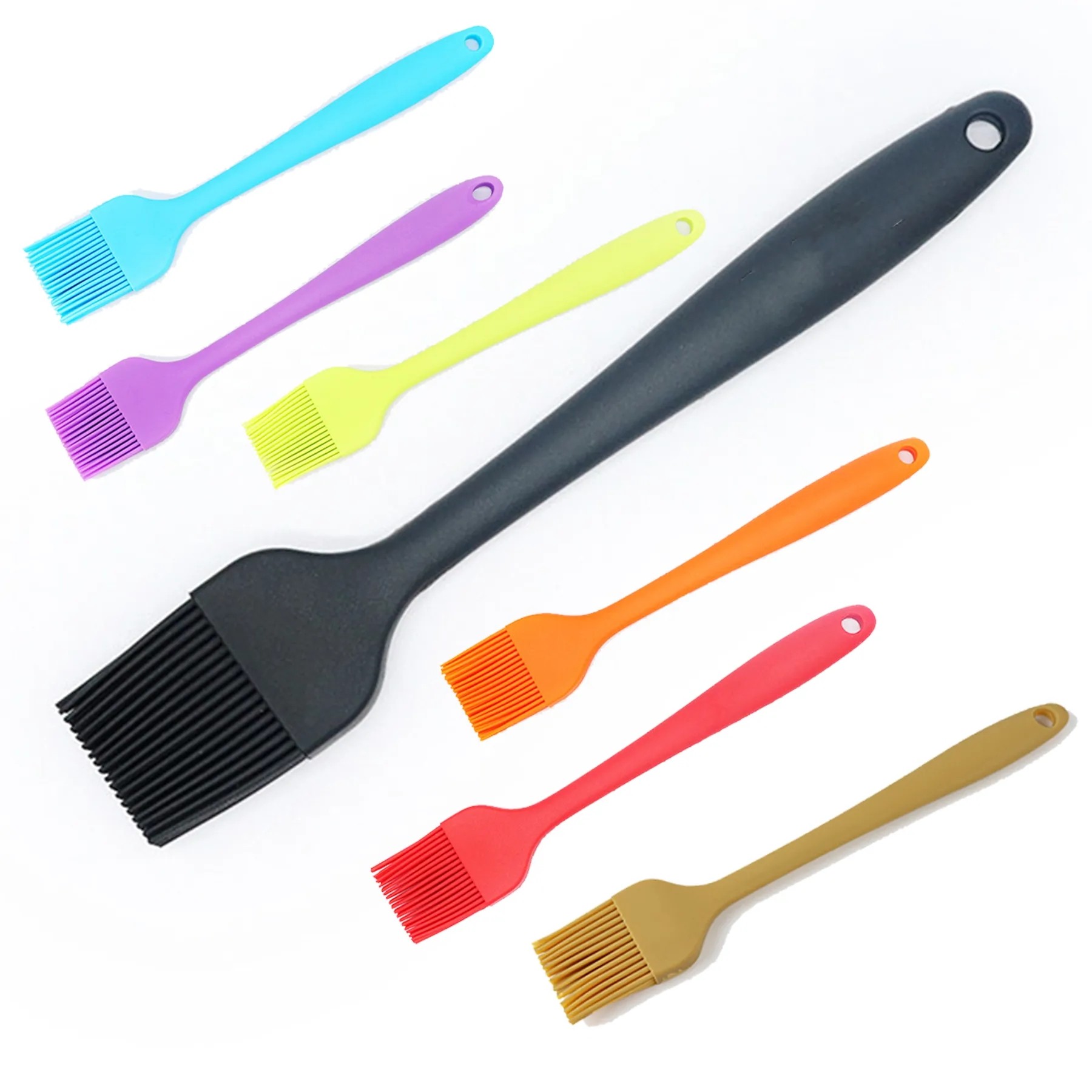 Outdoor Silicone Barbecue Oil Brush 8
