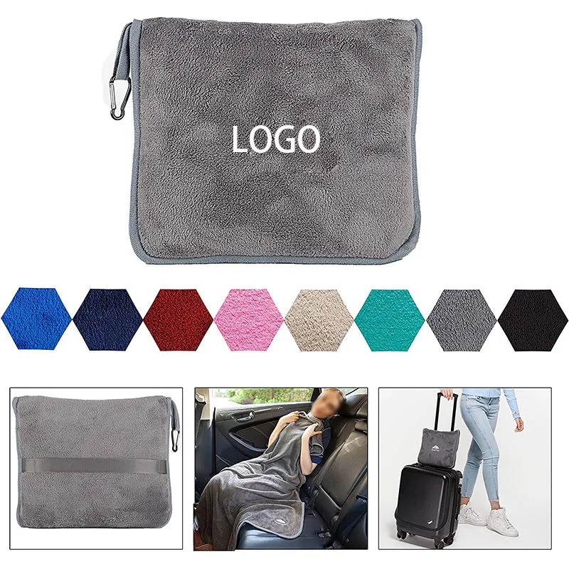 Travel Blanket And Pillow 1