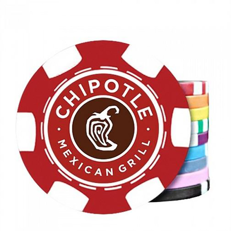 Portrait Design Premium Direct Print Poker Chips 1