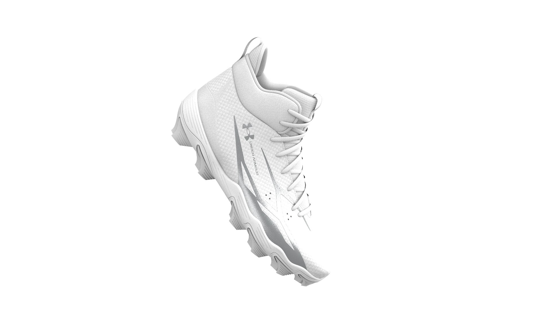 UA Spotlight Hammer Jr. Kids' Football Cleats 9