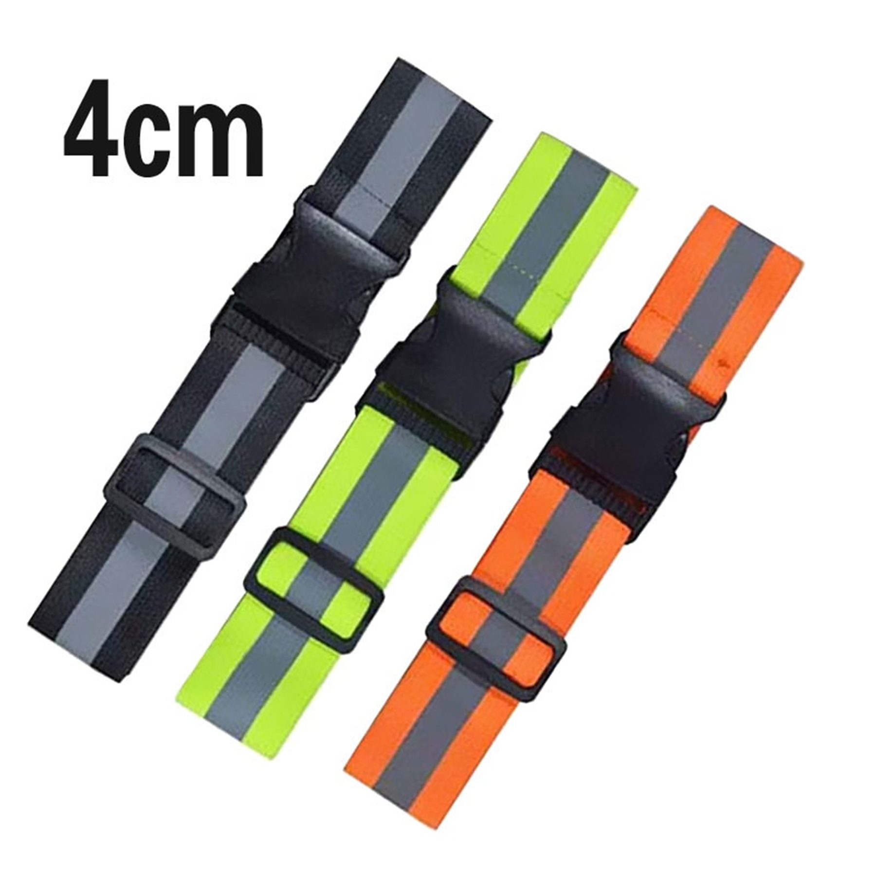 Adjustable Safety Reflective Belt Straps 2
