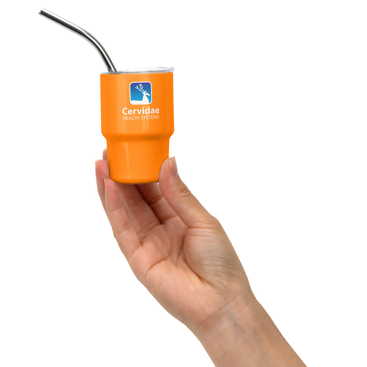 Mini Belmont 3 oz Double-Wall Stainless Steel Tumbler with Straw 39