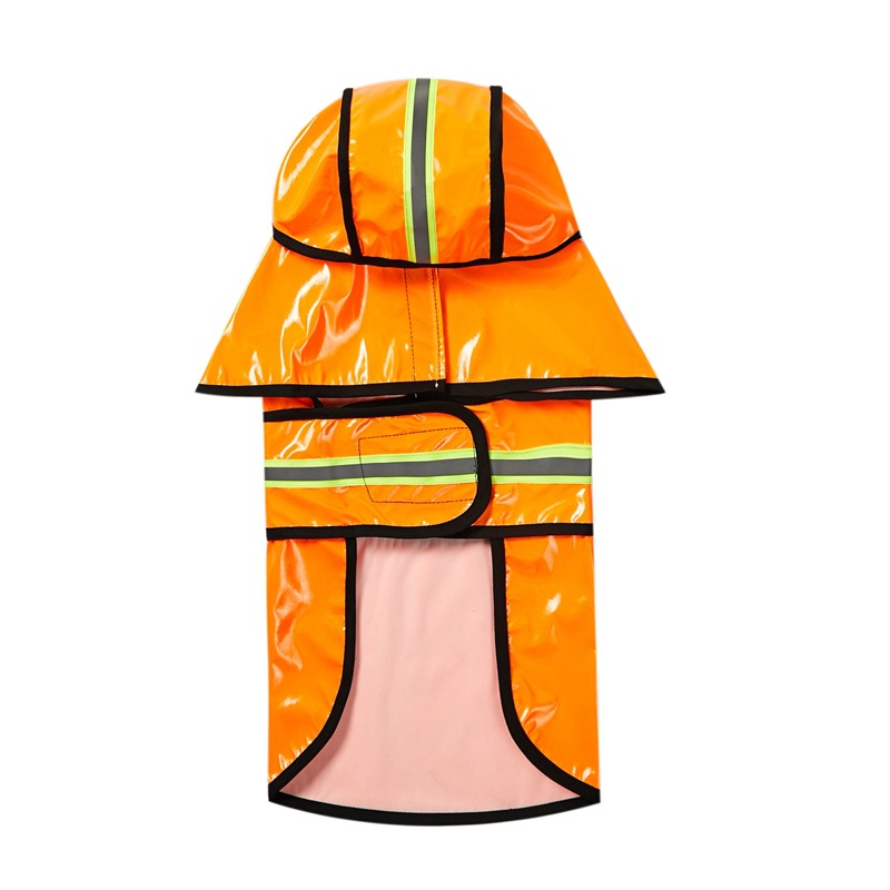 PU dog reflective raincoat 1