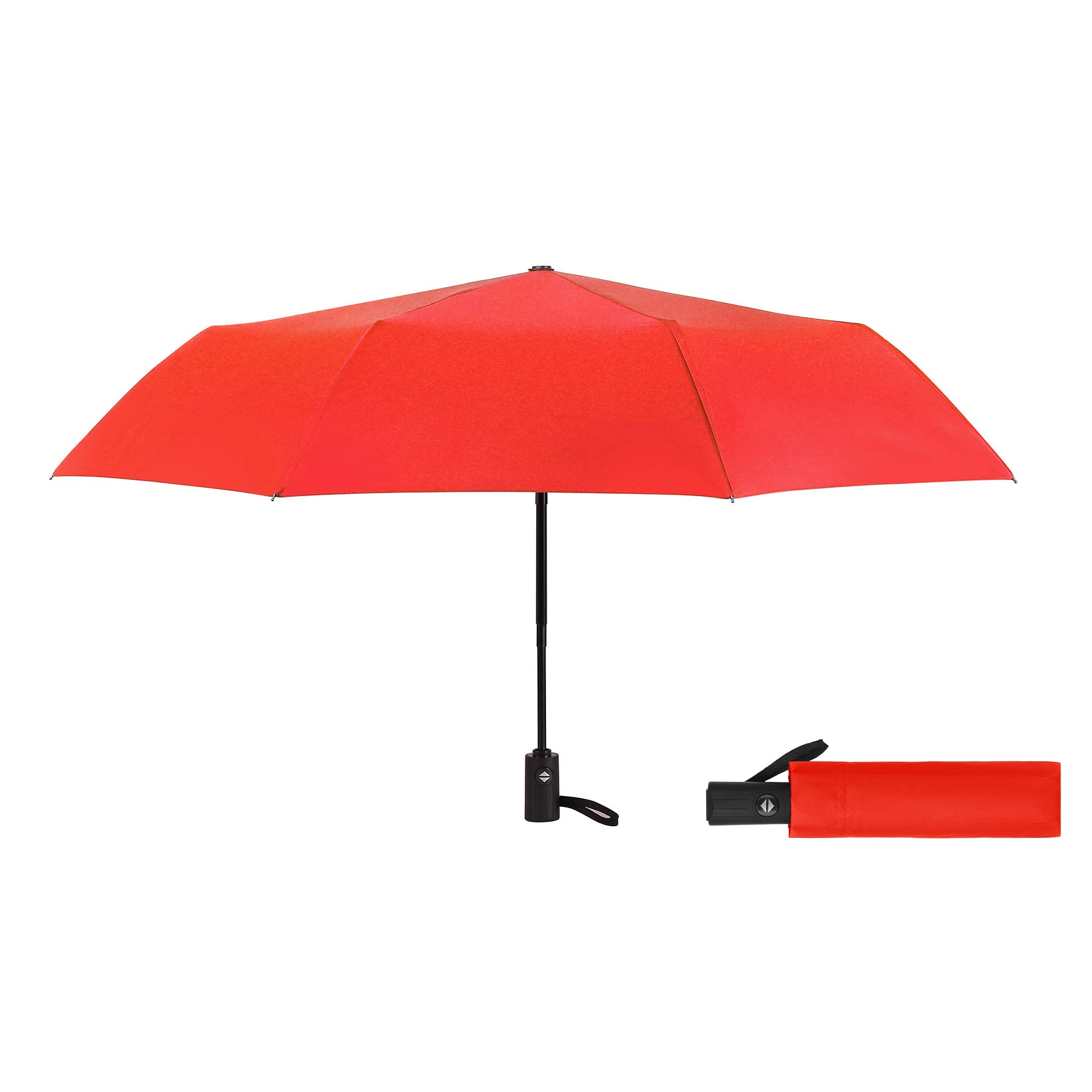 42'' Arc Auto Open+Close Telescopic Folding Umbrella 16