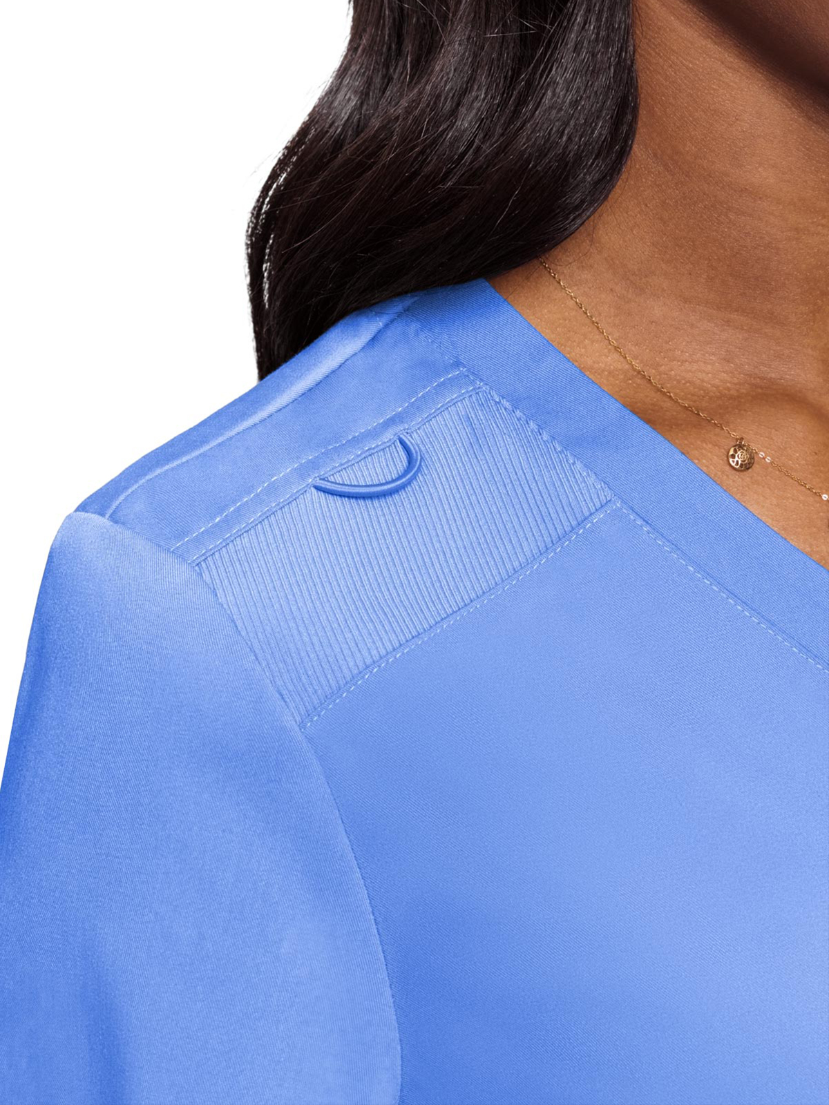 Med Couture - MC Touch - Women's 1-Pocket V-Neck Top 26
