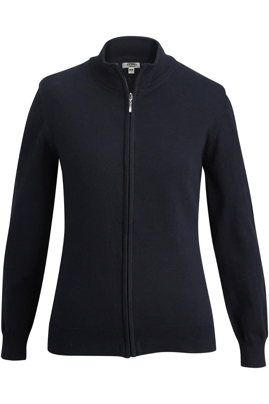 Tri Blend Ladies Full Zip Cardigan