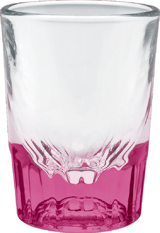 2 oz. Fluted Shot Glass - Deep Etched 13