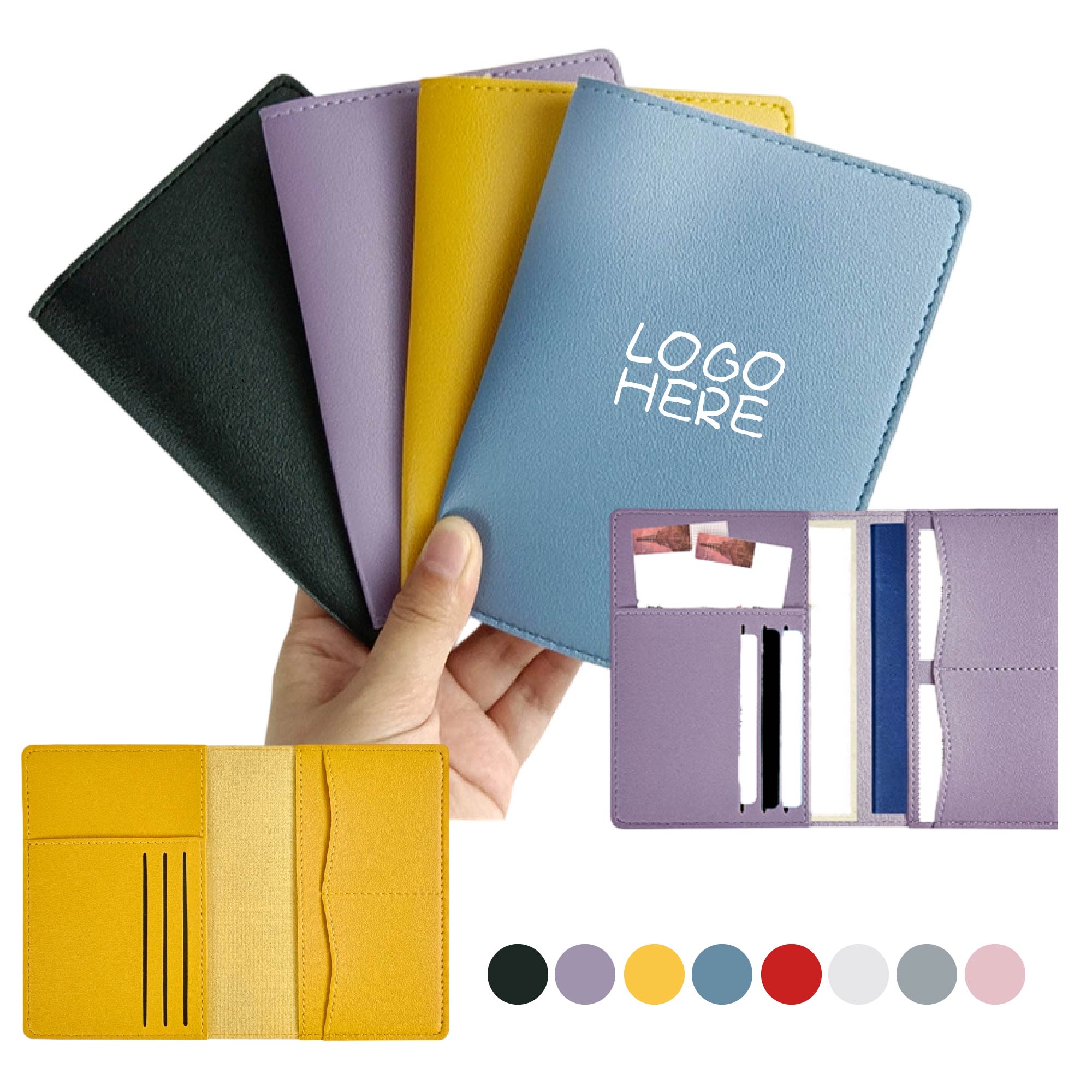 Travel PU Passport Cover 2