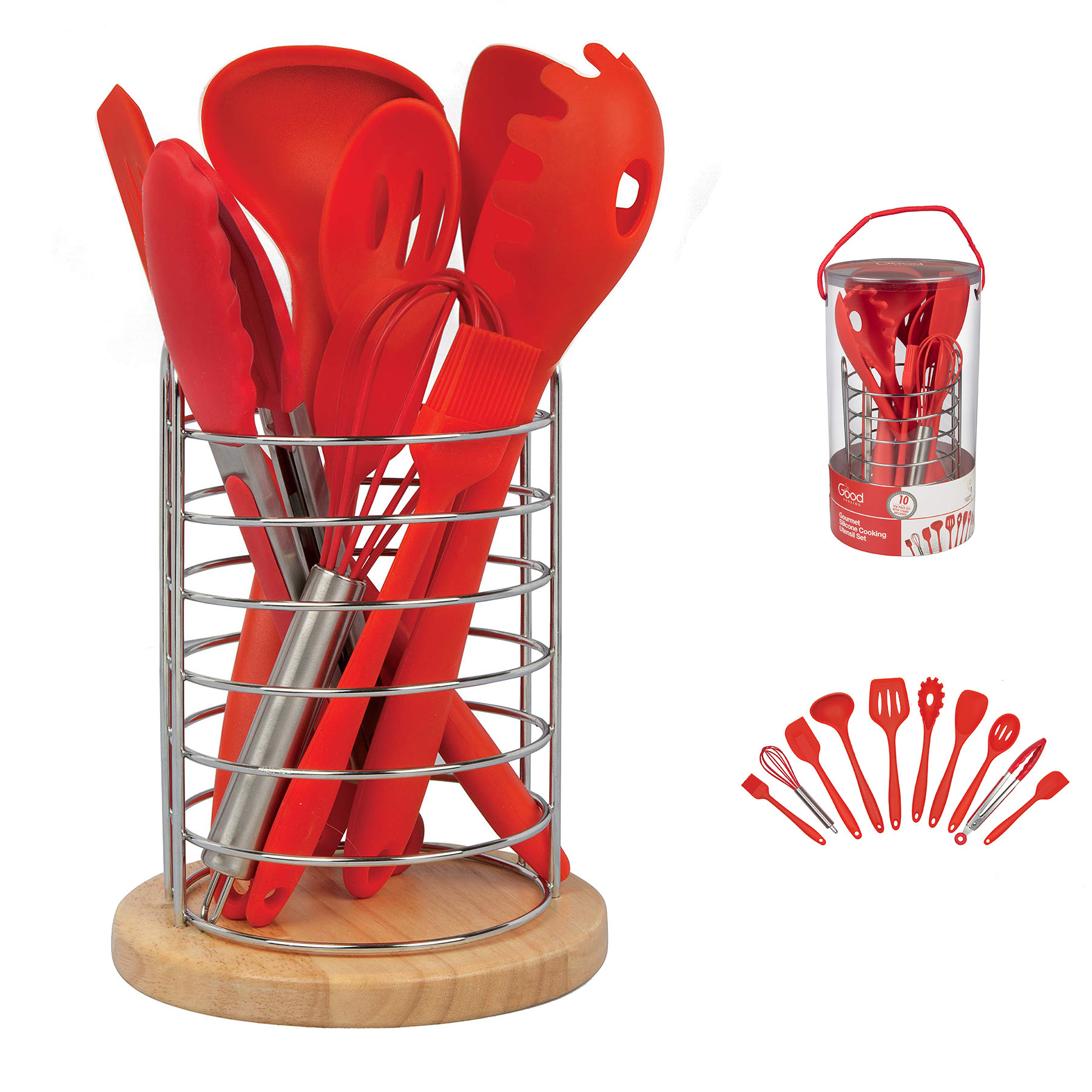 Silicone Kitchen Cooking Utensils 2