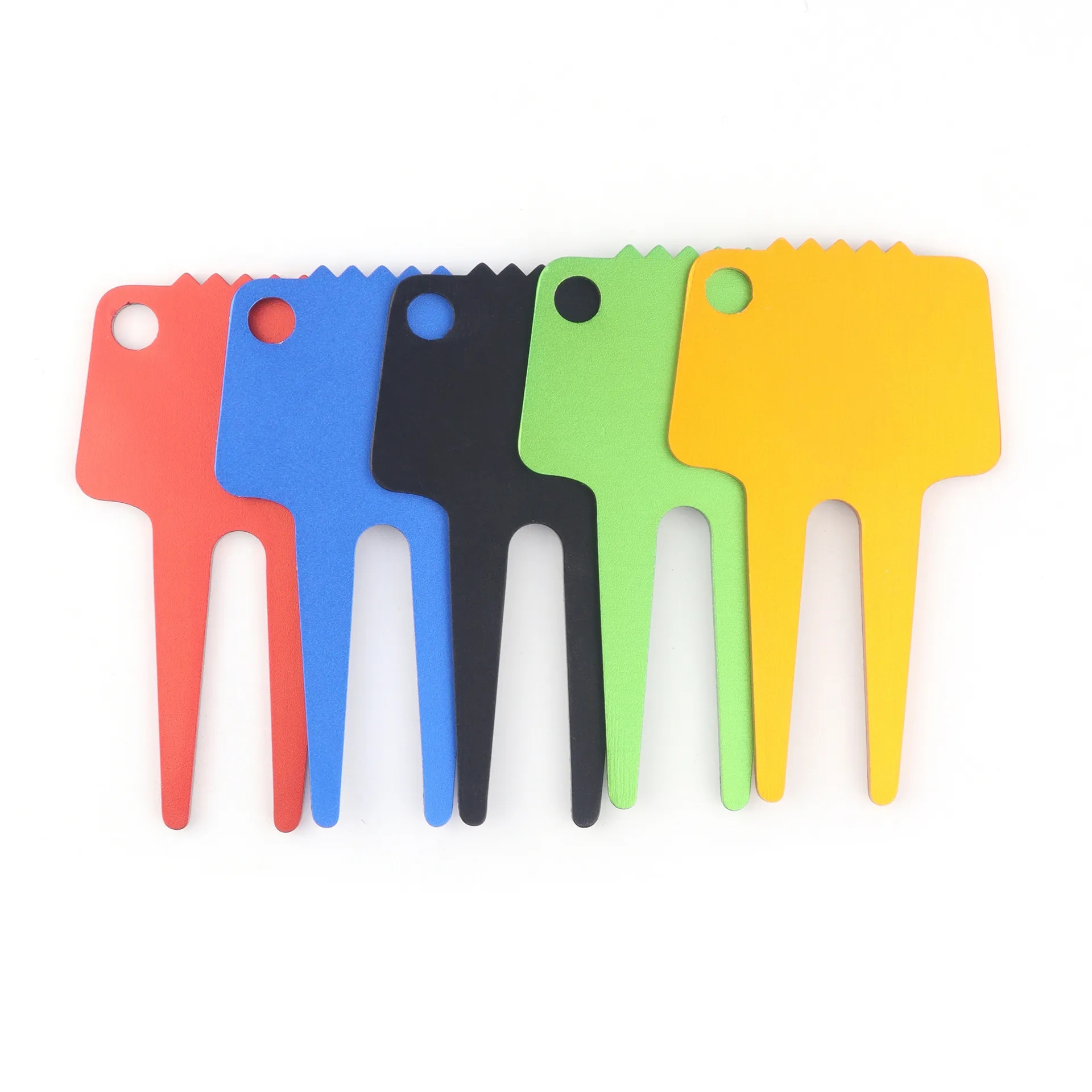 Aluminum Golf Divot Tool Key Chain 9
