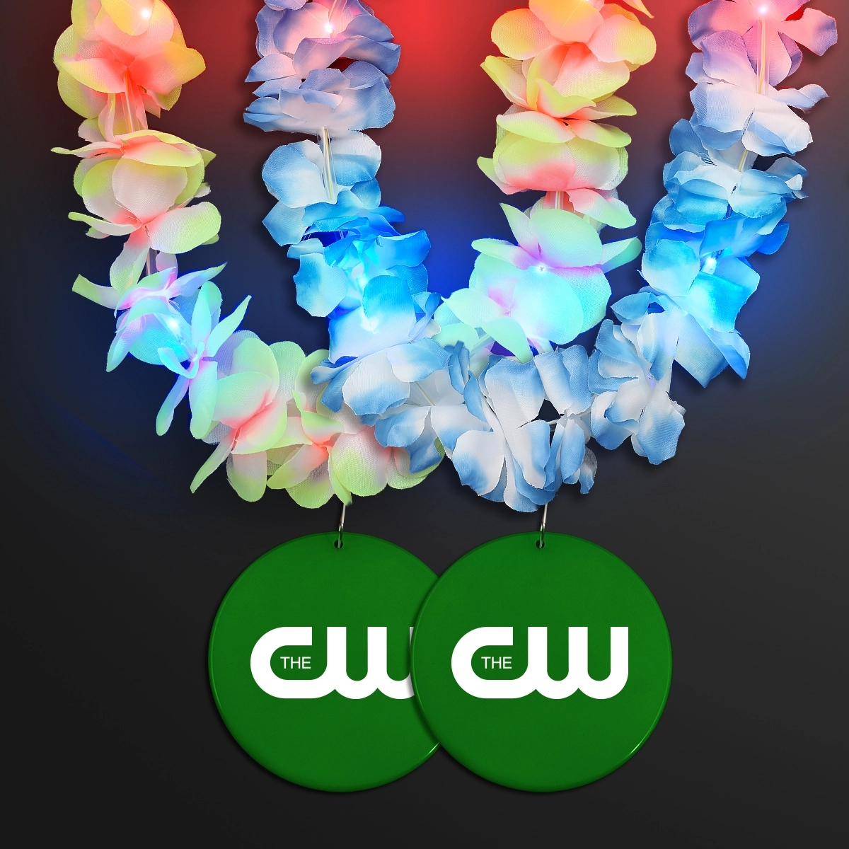 Light Up Hawaiian Leis with Custom Circle Medallion 6