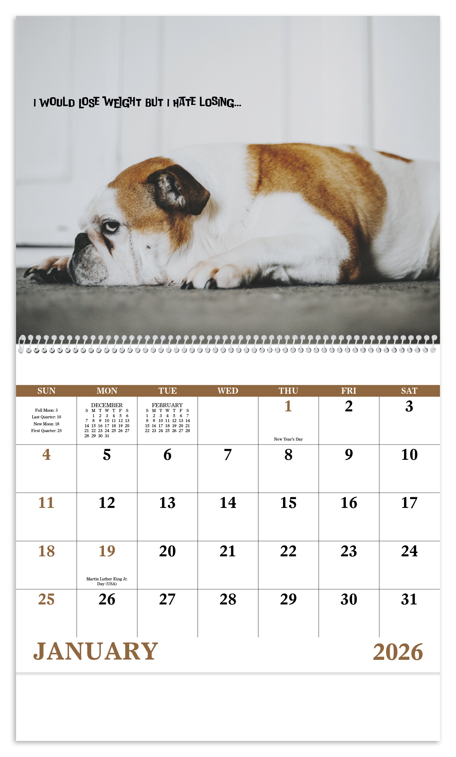 Good Value™ Pets with Attitude - Spiral Calendar 43
