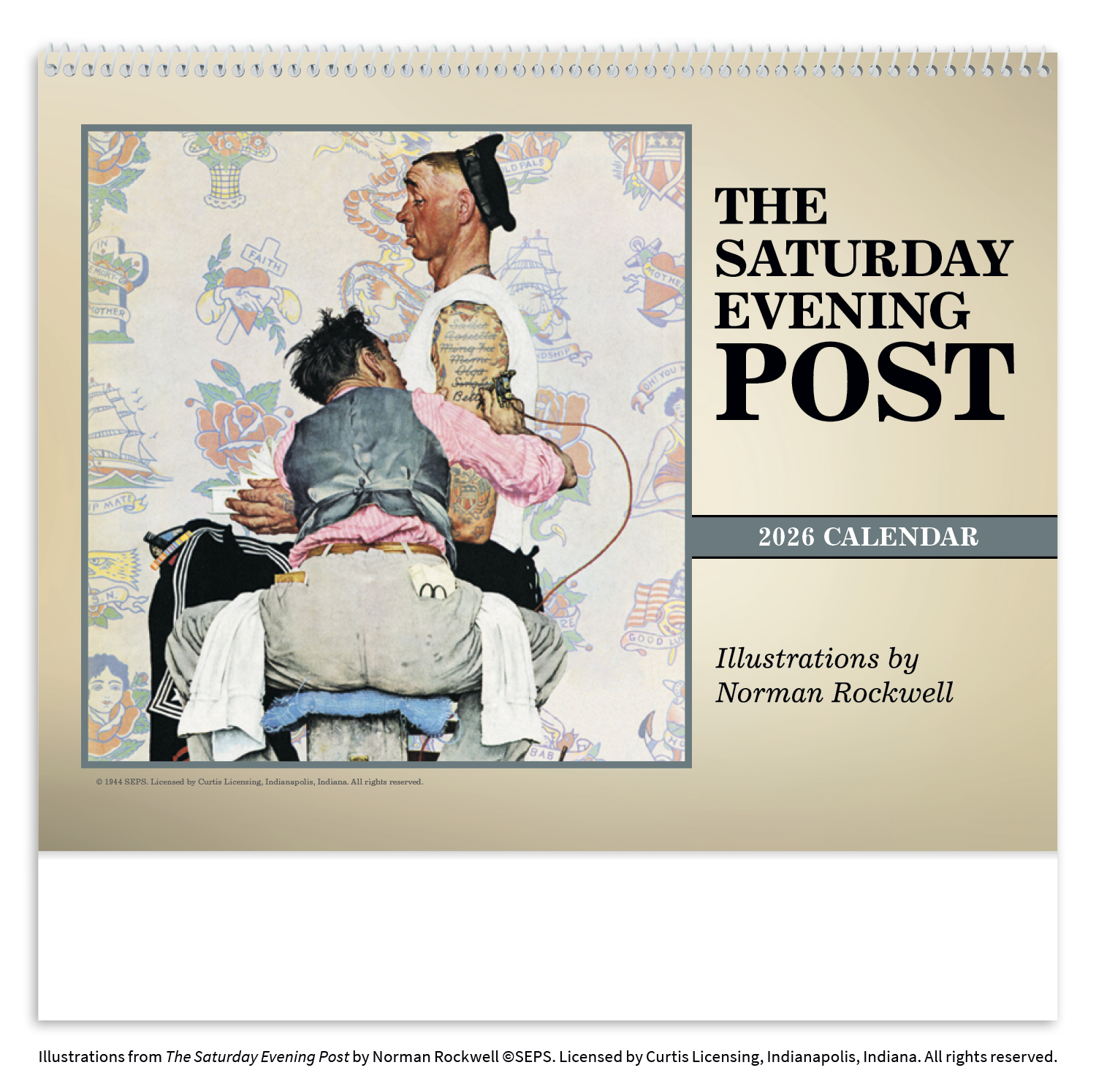 Triumph® Calendars The Saturday Evening Post Deluxe Pocket Calendar 36