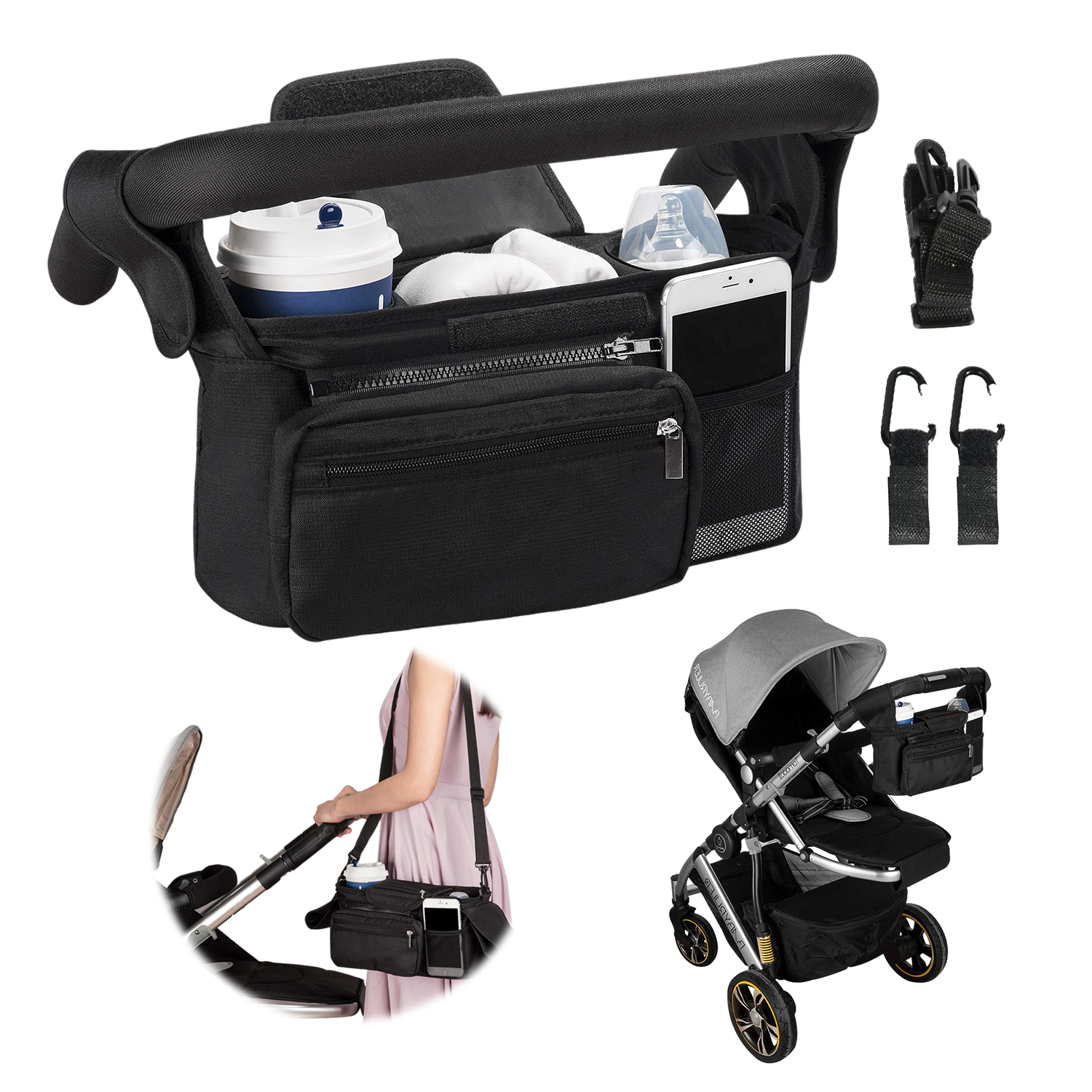 Universal Baby Stroller Organizer 3