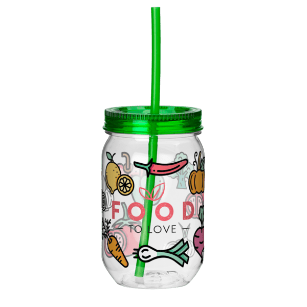 Fiesta Mason Jar Tumbler - 22 Oz. 25