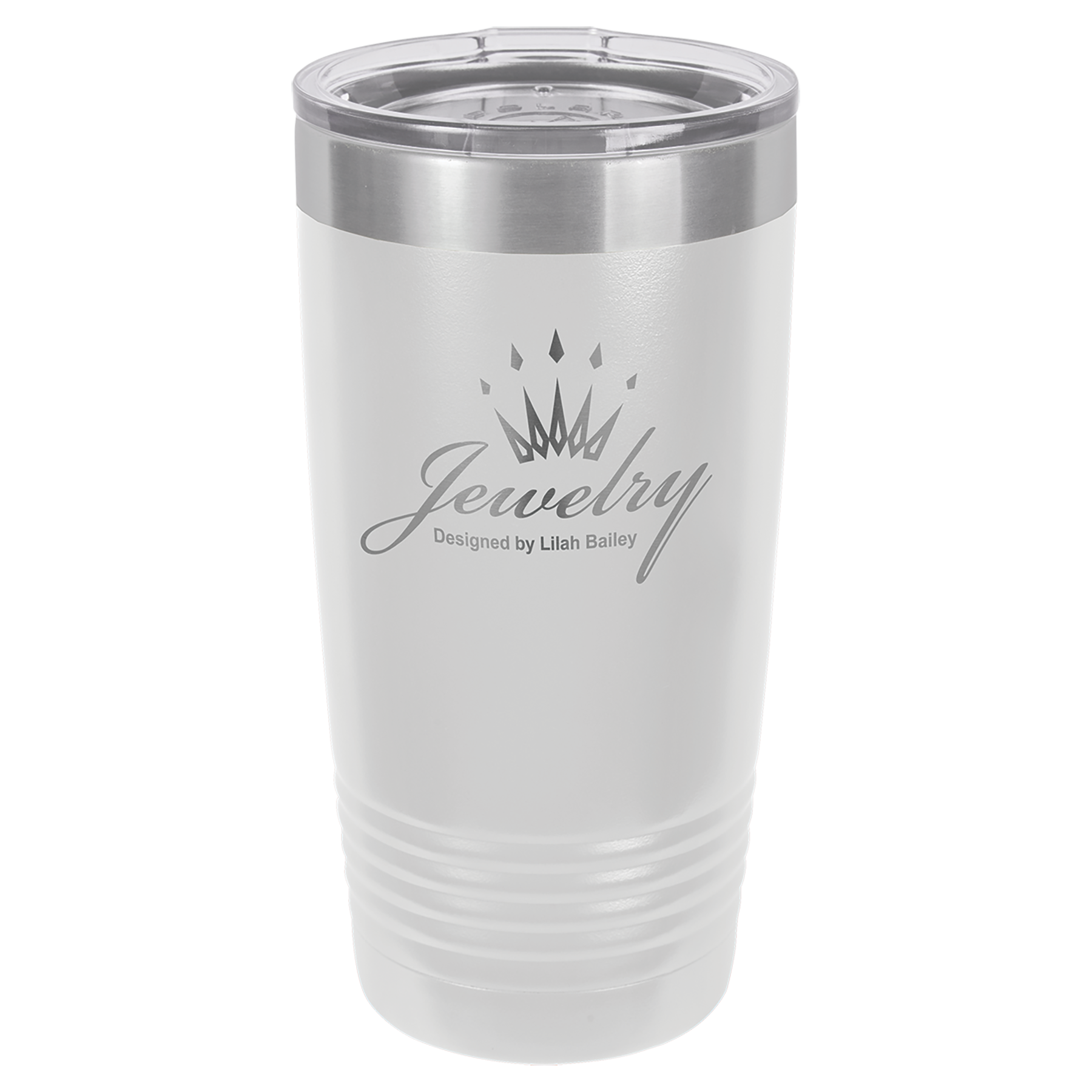 Polar Camel 20 oz. Ringneck Vacuum Insulated Tumbler w/Clear Lid 12