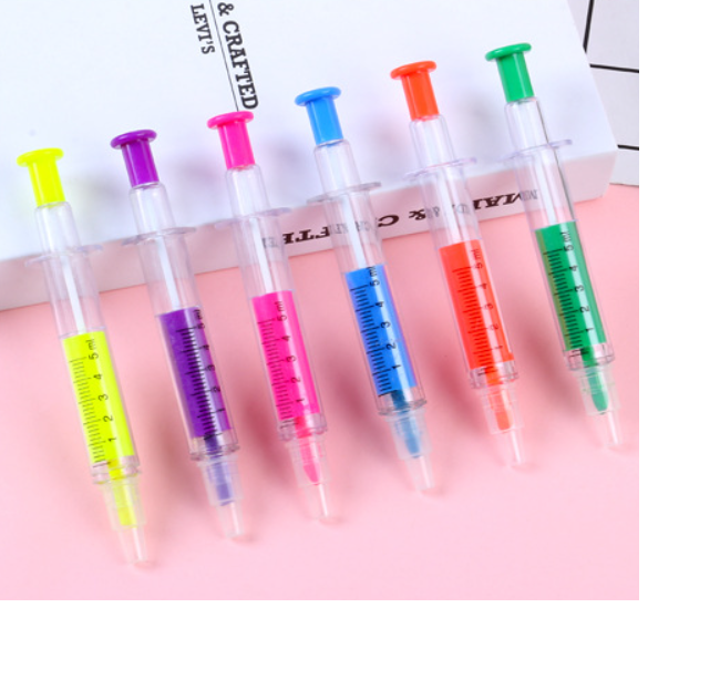 Syringe Highlighter Pen 1