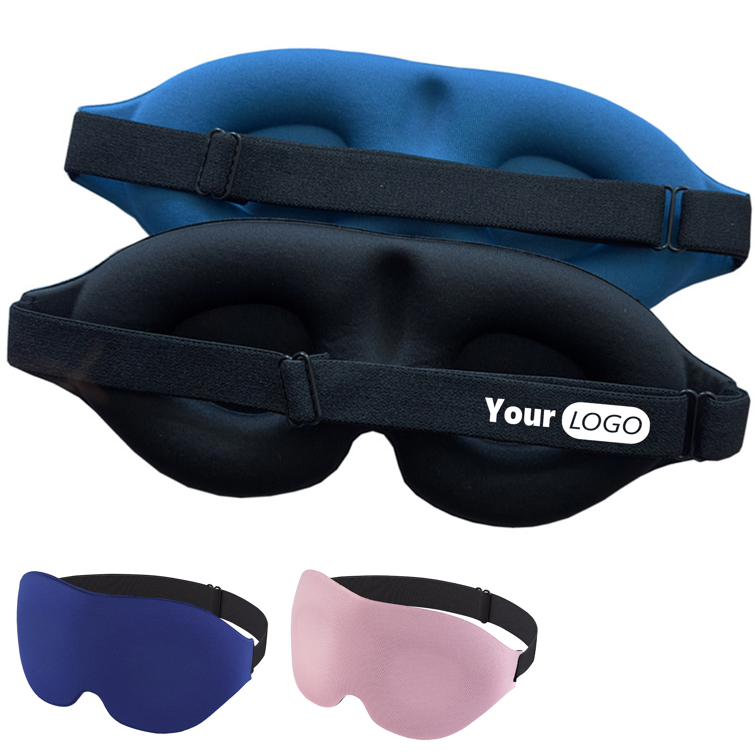 Memory Foam Sleep Specific Breathable Sleep Eye Mask 4