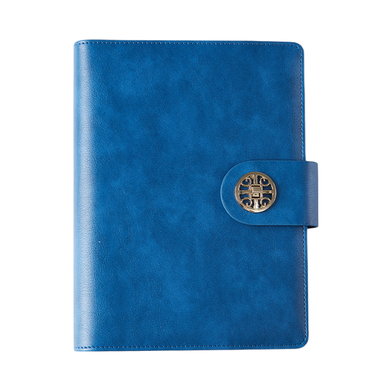 PU Leather A5 Business Travel Journal Binder Notebook 14