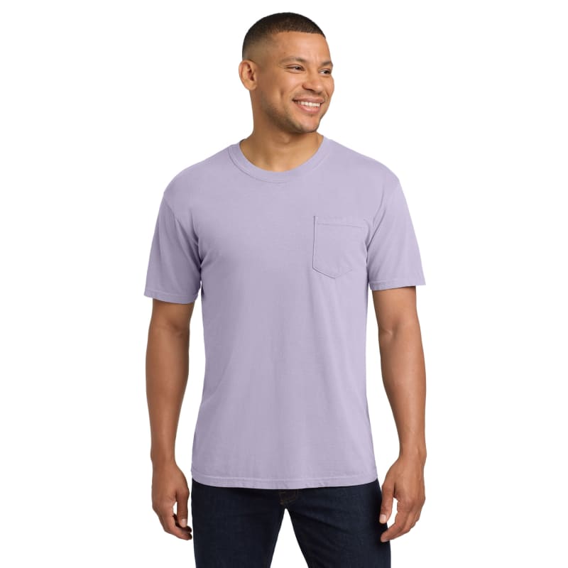 COMFORT COLORS Heavyweight Ring Spun Pocket Tee. 297
