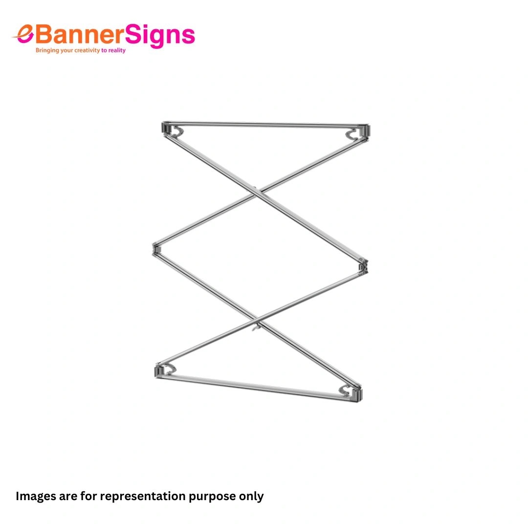 Foldable SEG Fabric Display Stand (Graphics + Hardware) 3