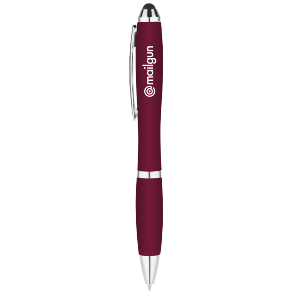 Metallic Curvaceous Ballpoint Stylus 43