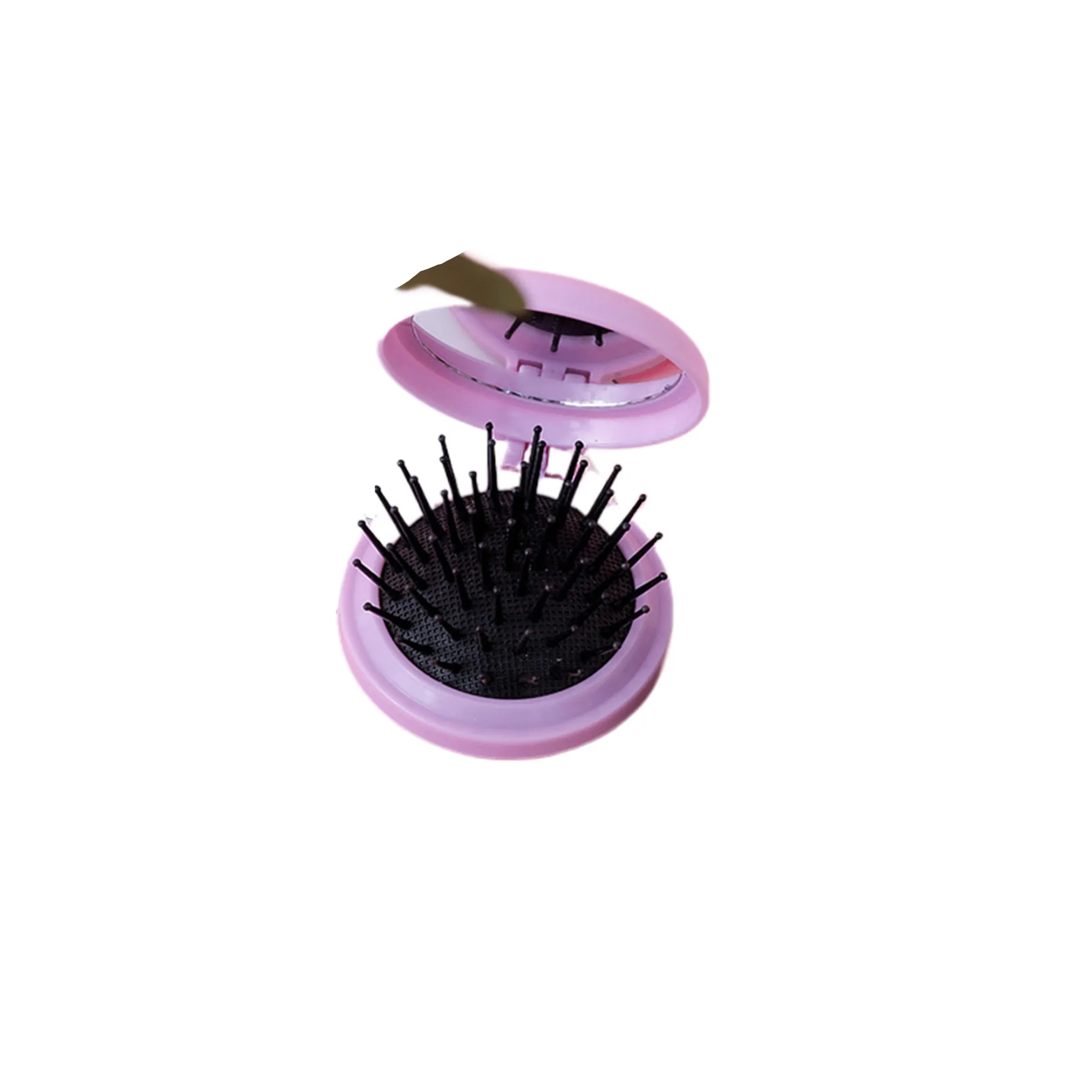 MOQ100 Portable Folding Air Cushion Comb with Mirror 14