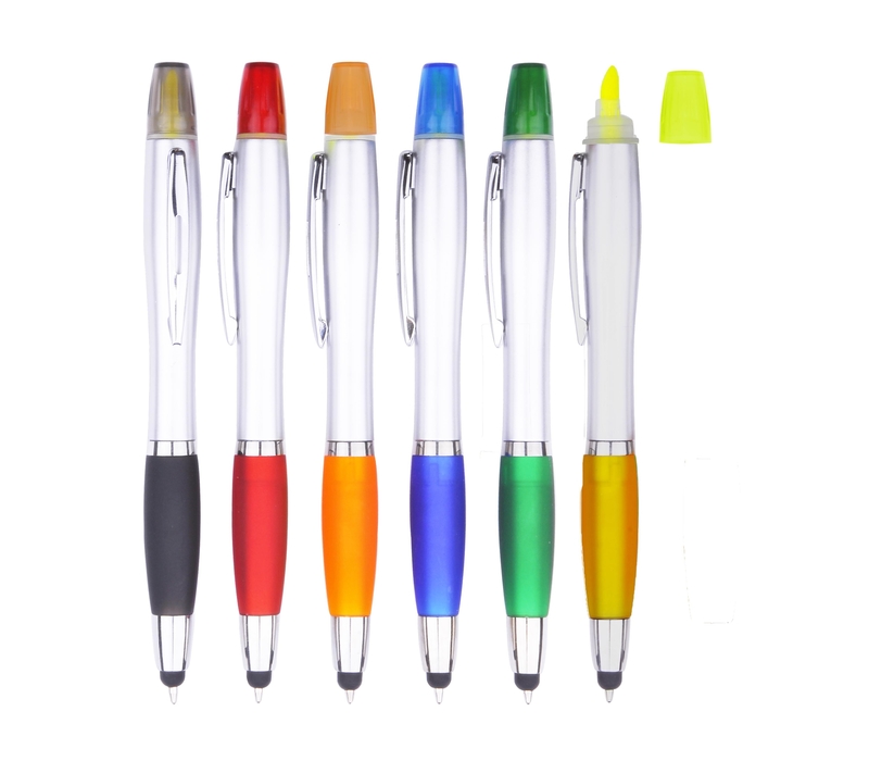 3-in-1 Pen with Highlighter and Stylus 1