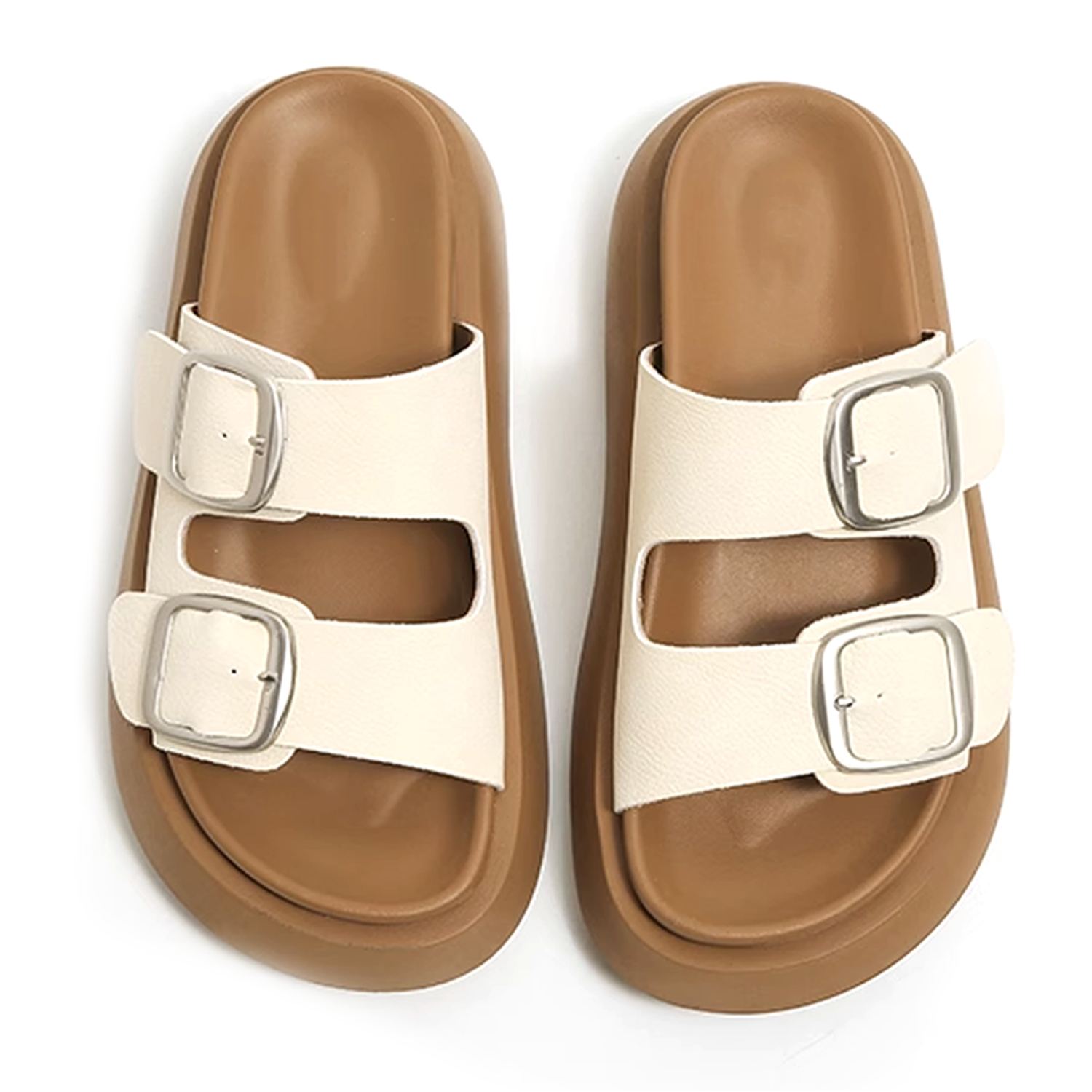 Women's fashionable casual beach one line slippers 2